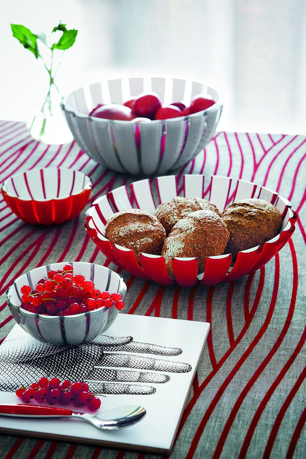 Guzzini - Feeling, sada příborů 24 kusů Kitchen Naty Shop