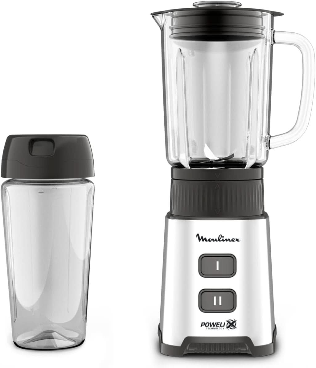 Mixér Pulseo LM17GD, 400 W, 4 nože, 700 Ml, Přenosná nádoba 600 Ml Kuchyně Naty Shop
