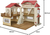 Městský dům Sylvanian Families 5716 s podkrovním pokojem