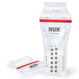NUK sáčky na mateřské mléko, které šetří místo a lze je ihned použít, 180 ml, 25 ks, průhledné Příslušenství Potraviny a kojení Bebe Naty Shop