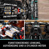 LEGO Technic Mercedes-Amg F1 W14 E Performance Set pro dospělé, Model závodního auta, Sběratelské předměty pro domácnost nebo kancelář, Dárky pro Formuli 1 pro muže, ženy 42171 Stavebnice Besuche den LEGO-Store