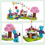 LEGO Animal Crossing Jimmyho narozeninová oslava Dětská kreativní hračka Videohra Sada zvířátek s koněm Dárek pro dívky a chlapce 6 let 77046 Stavebnice Besuche den LEGO-Store