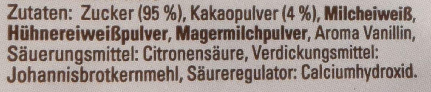 Balení jemných kapek s příchutí čokolády 18 (18 x 80 g)