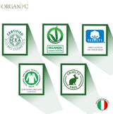 Organyc vlhké intimní ubrousky, vyrobené ze 100% certifikované organické bavlny – 4 balení po 20 ubrouscích (celkem 80 ubrousků)