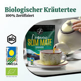 VITSTORM® Slim Tea Kardamom – BIO čaj Yerba Mate – Detoxikační a diuretický čaj – 100G