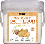 Weider Gourmet Oatmeal (1,9 kg) s příchutí brownie. Celozrnné ovesné vločky. Zdroj bílkovin s nízkým obsahem cukru.