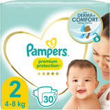 Pampers (stará verze), kalhotky, velikost 4, 9kg-15kg, tři balení (1 x 88 plen)