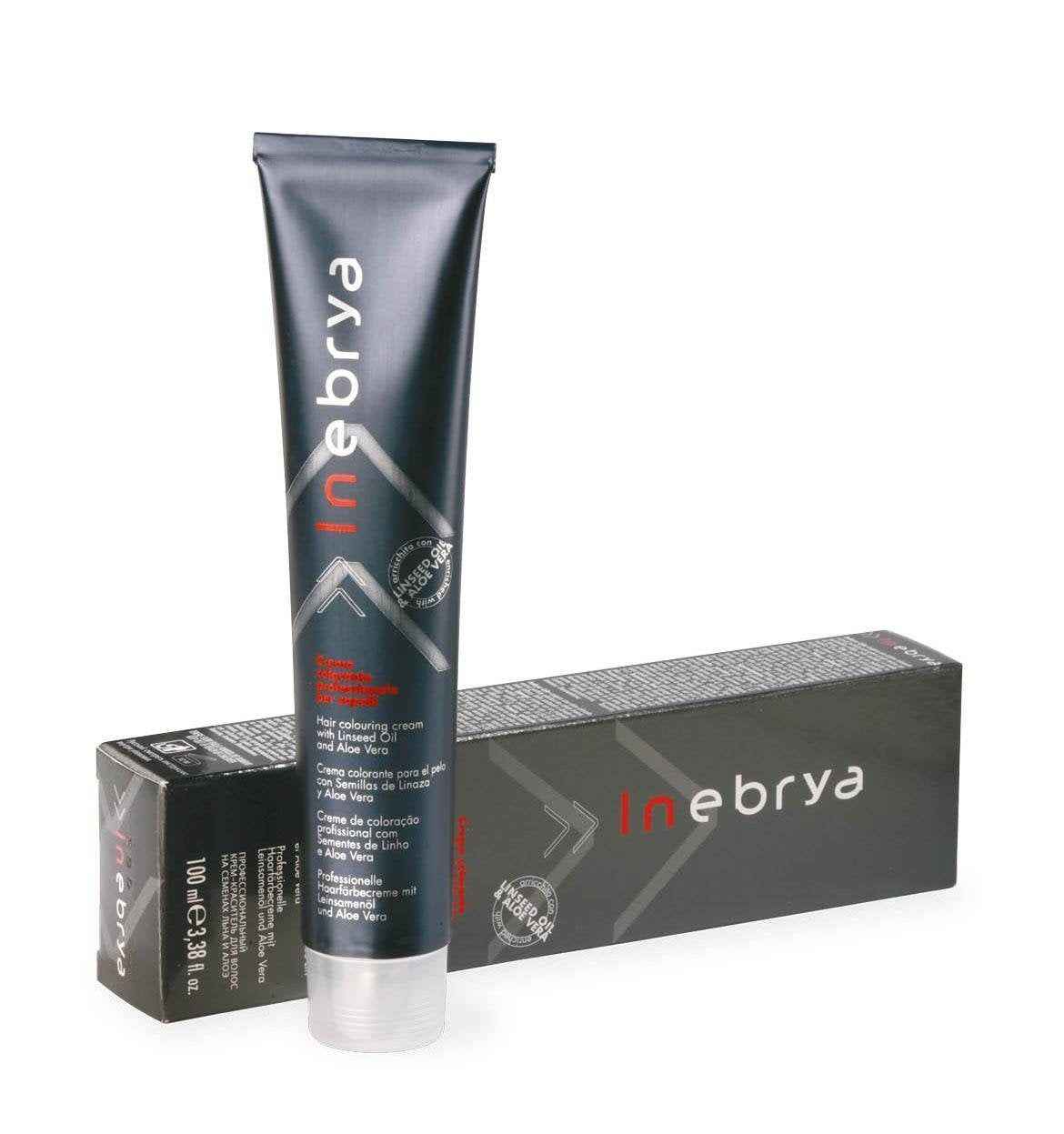 Permanentní krém na barvení vlasů s lněným semínkem a aloe vera 100ml (- 7,0 Blond) Naty Shop velmi světlá blond barva na vlasy 1G (1 balení)