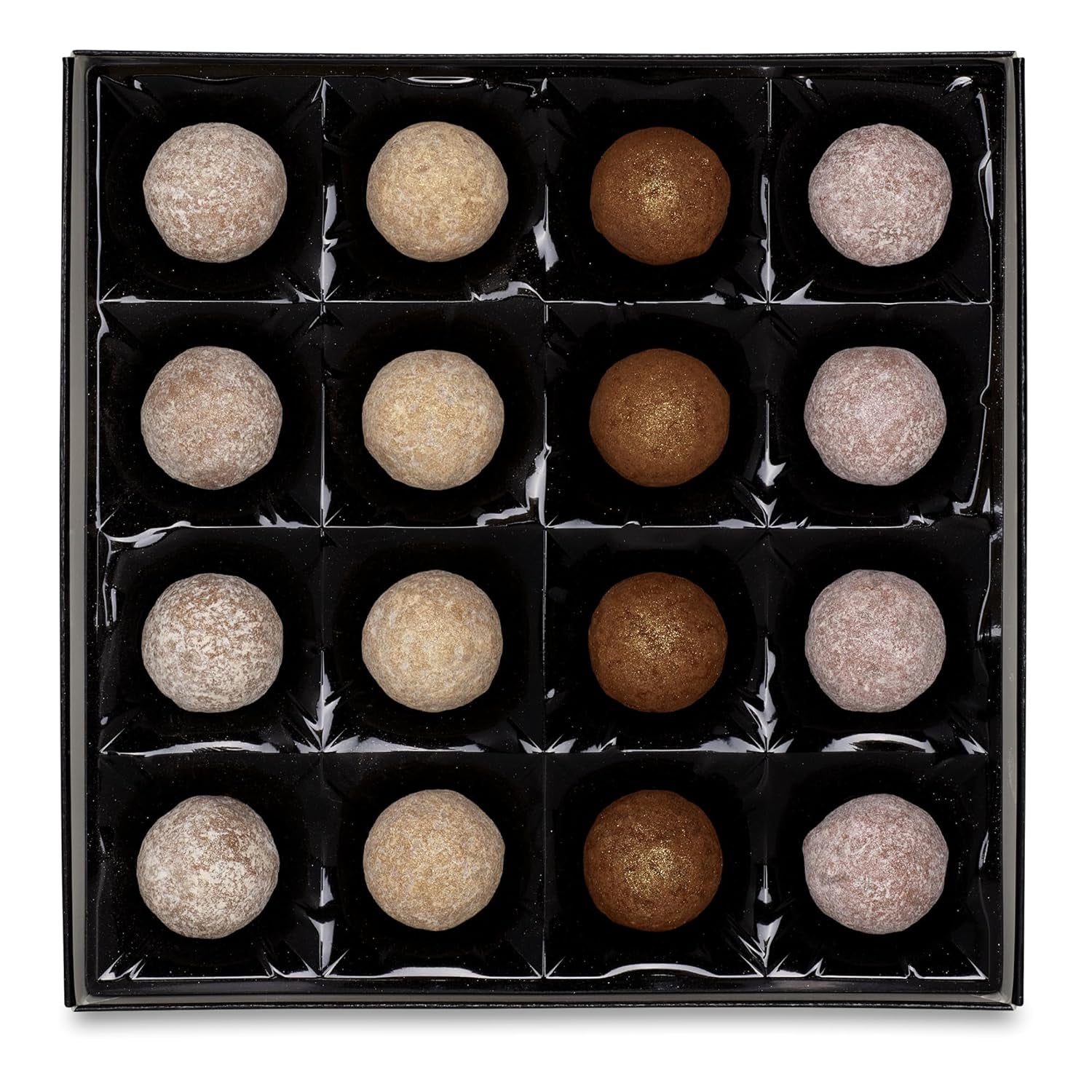 Lindt Čokoláda - Náhrdelník Pralinka DIVA | 182 g | Krabička se 16 pralinkami ve 4 lahodných sortimentech | Čokoládový dárek | Čokoládový dárek