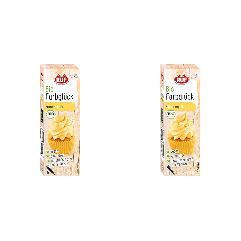 RUF bio potravinářské barvivo cukrová vata růžová s agávovým sirupem na barvení polevy a zdobení dortů, bezlepkové a veganské, 1 x 25g
