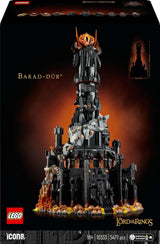 LEGO Icons Pán prstenů: Stavebnice pro dospělé Barad-Door se Sauronem, Gothmogem, Orkem, Frodem, Samem a Glumem Minifigurky Filmové upomínkové předměty Fanoušek Sběratelské 10333 stavebnic Beuche den LEGO-Store