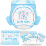 Pleny s potiskem pro dospělé 5500-5800ml 10 kusů - Toaletní kalhotky (XL)
