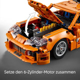 LEGO Technic Rychle a zběsile Toyota Supra MK4 - Autíčko - S 6válcovým motorem a otevíracími dveřmi - Sada modelů pro chlapce a dívky od 9 let - Tip na narozeninový dárek 42204 Stavebnice Beuche den LEGO-Store