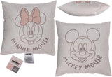 Dekorační polštář Out of the Blue, Disney, Minnie & Mickey 40 X 40 cm, potah: 100% bavlna, výplň: 100% polyester Standardní polštáře Naty Shop Výchozí název