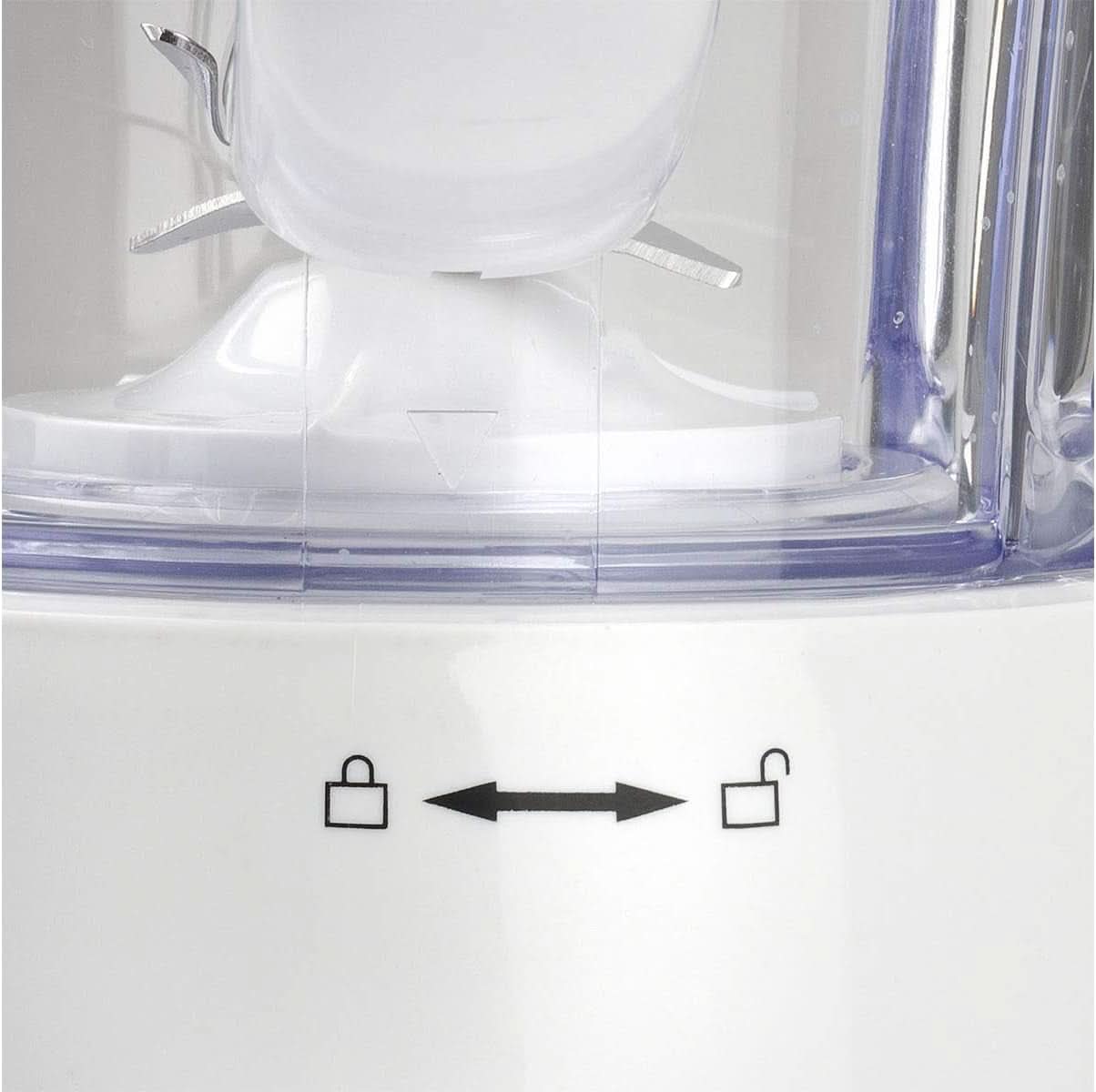 Girmi FR46 Elektrischer Mixer, 1,5 litru, 2 Geschwindigkeiten Mit Pulse-Funktion, 4 Edelstahlklingen, Messbecherdeckel, Messbecher Mit Scale, Sicherheitseinrichtung, Weiß/Rot Kitchen Naty Shop