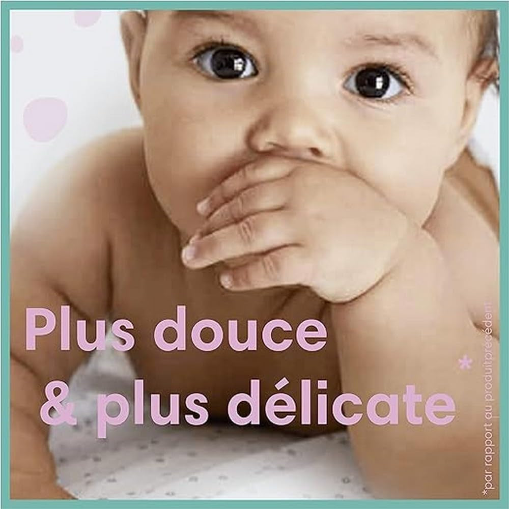 Pampers Sensitive dětské ubrousky, 624 ubrousků (12 x 52), neparfémované, pro jemné a šetrné čištění (balení 2 ks)