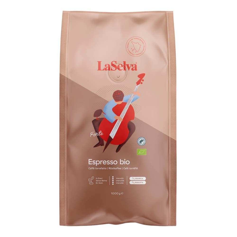 Espresso "Forte" - Pražená celá zrnková káva 1 x 1 kg