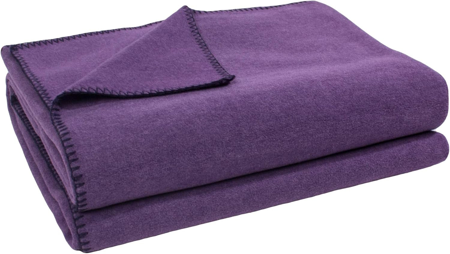 Deka Zoeppritz v barvě: červená, Vyrobeno z 65% Polyester, 35% Viskóza, Rozměr: 160X200 Cm, 103291-235-160X200 Postele a přikrývky Zoeppritz od roku 1828 490 Lilek 180 X 220 Cm