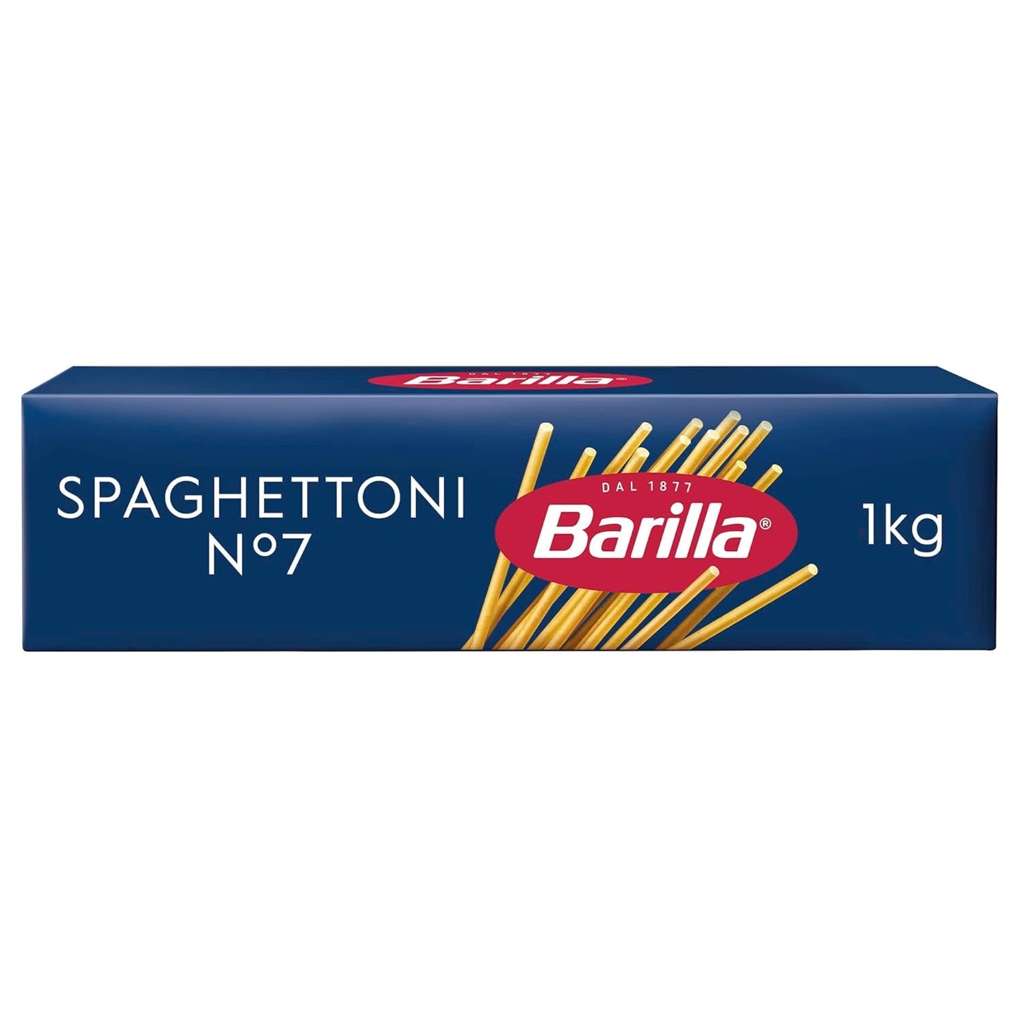 Barilla Pasta Klassische Spaghetti n.5 aus vysoce kvalitní Hartweizen immer al dente, (1 x 500 g), bez chuti