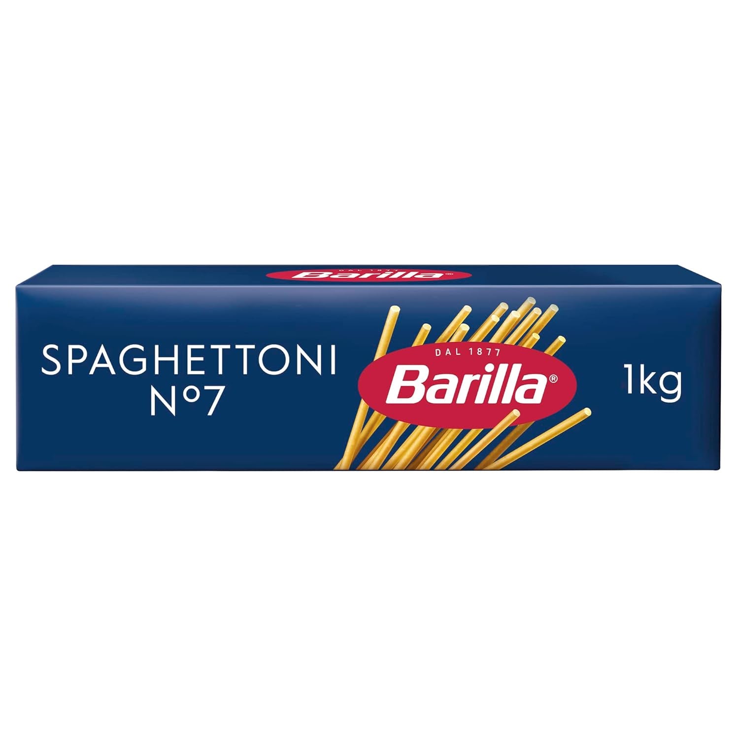 Barilla Pasta Klassische Spaghetti n.5 aus vysoce kvalitní Hartweizen immer al dente, (1 x 500 g), bez chuti