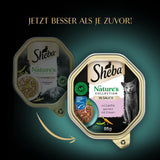 SHEBA Mokré krmivo pro kočky, Nature's Collection v lososové omáčce, 2 x 11 x 85 g
