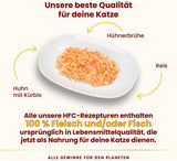 Almo Nature HFC Natural mokré krmivo pro kočky - Různé receptury s kuřecím masem - 6 x 70 g