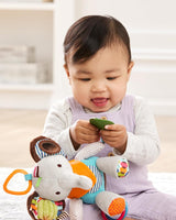 Hračka Skip Hop Bandana Buddies, Plyšová hračka pro miminka a děti, Vícebarevná, Hračky pro slony Naty Shop