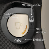 Bosch Tassimo Happy Friendly kávovar na kapsle TAS107E, 70+ nápojů, vhodný pro všechny šálky, Auto-Stop, udržitelný, perfektní dávkování, úspora místa, 1400 W, krémová/černá