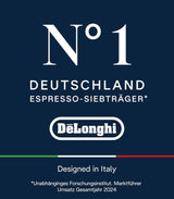 Portafiltrační espresso kávovar De'Longhi La Specialista Arte EC9155.MB s mlýnkem, 8 nastavení mletí, tlak 15 barů, 3 nastavení teploty, napěňovač mléka, 1550 W, nádrž 1,7 l, nerez/černá, včetně baristické sady