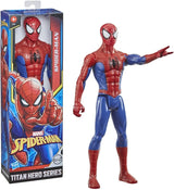 Marvel Titan Hero Series Akční figurka Spider-Man 30 cm vysoký superhrdina s pohyblivými končetinami Kompatibilní s dalšími hračkami Spider-Man Pro děti Akční figurky 5+ Naty Shop