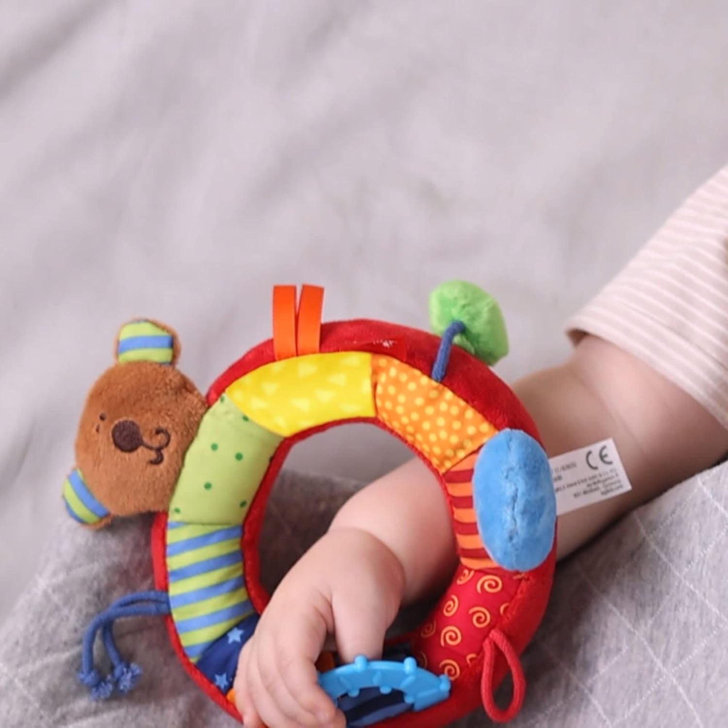 SIGIKID 40490 Aktivní kroužek Baby Activity PlayQ Hračka pro dívky a chlapce pro děti doporučeno od 3 měsíců vícebarevná Baby Toys Naty Shop