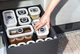 Box ZWILLING FRESH & SAVE CUBE, velikost 2M, modulární a stohovatelný úložný box, hermetické a vyprázdnitelné úložiště, lze mýt v myčce, průhledné boxy na potraviny Naty Shop