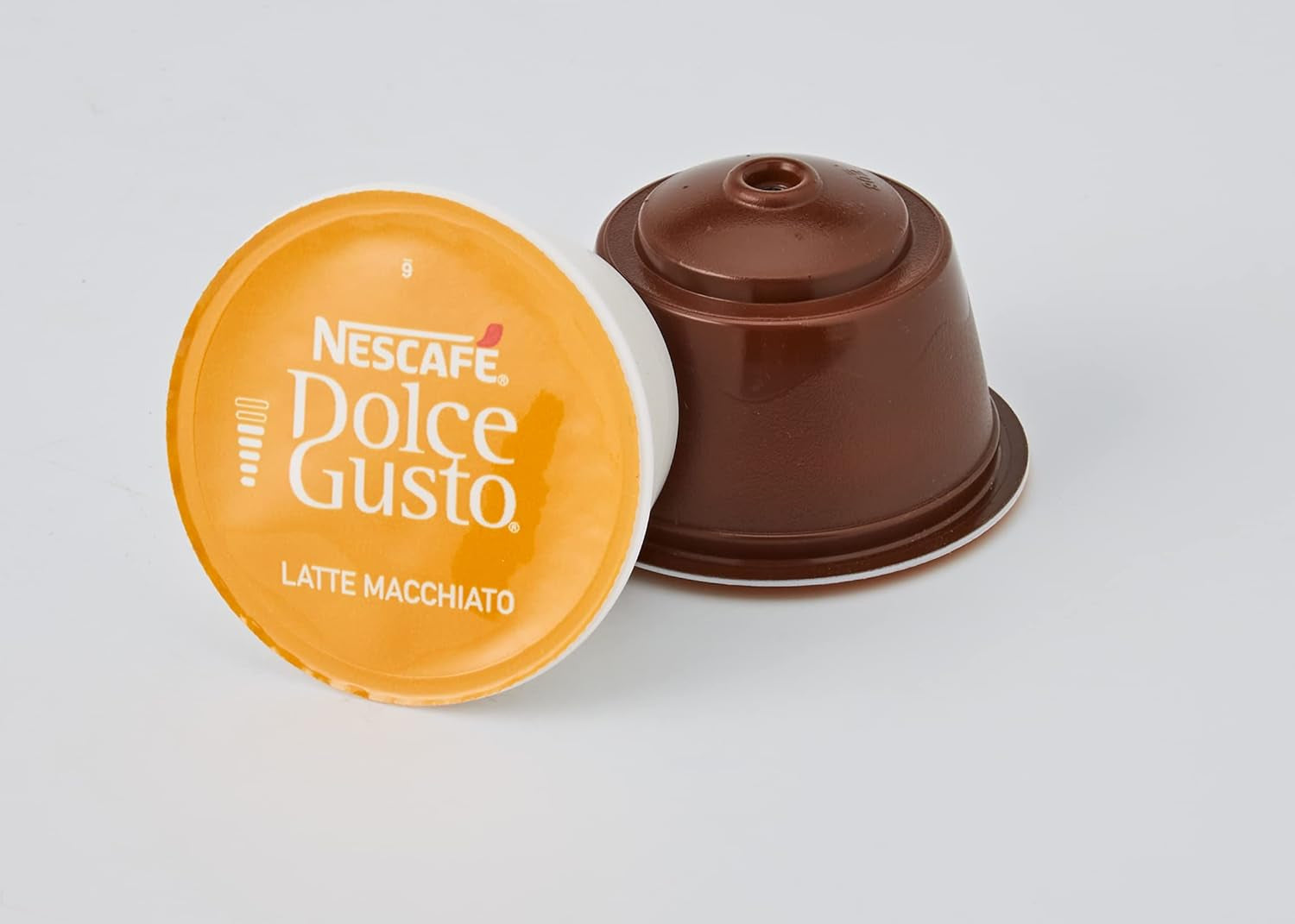 Latte Macchiato Vorratsbox 90 Kaffeekapseln (Aromatischer Espresso, 3-Schichten -Köstlichkeit aus feinem Milchschaum & Cappuccino