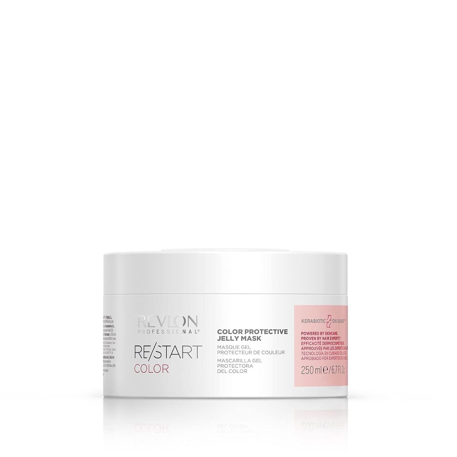 RE/START Color Protective Jelly Mask 500ml Color Enhancing Hair Mask Kúra na vlasy Hydratuje a chrání vlasy před blednutím barvy Maska s přírodním extraktem Acai Hair Mask Naty Shop