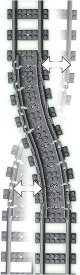 LEGO 60205 City Tracks 20dílná rozšiřující sada pro děti Sada hraček pro chlapce a dívky Stavebnice Besuche den LEGO-Store