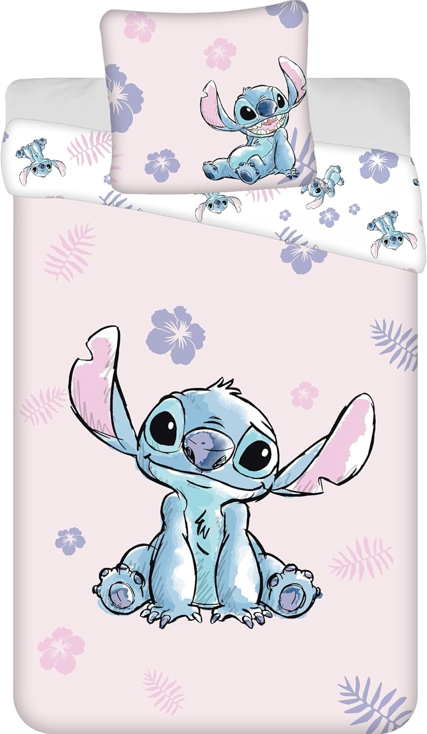 Stitch Růžové povlečení, 100% bavlna Povlečení - dětské Naty Shop Výchozí název