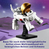 LEGO Creator 3v1 hračka vesmírného astronauta, model psa a vesmírné lodi pro děti, dekorace do školky, kreativní dárek pro chlapce a dívky 9 let 31152 stavebnice Besuche den LEGO-Store
