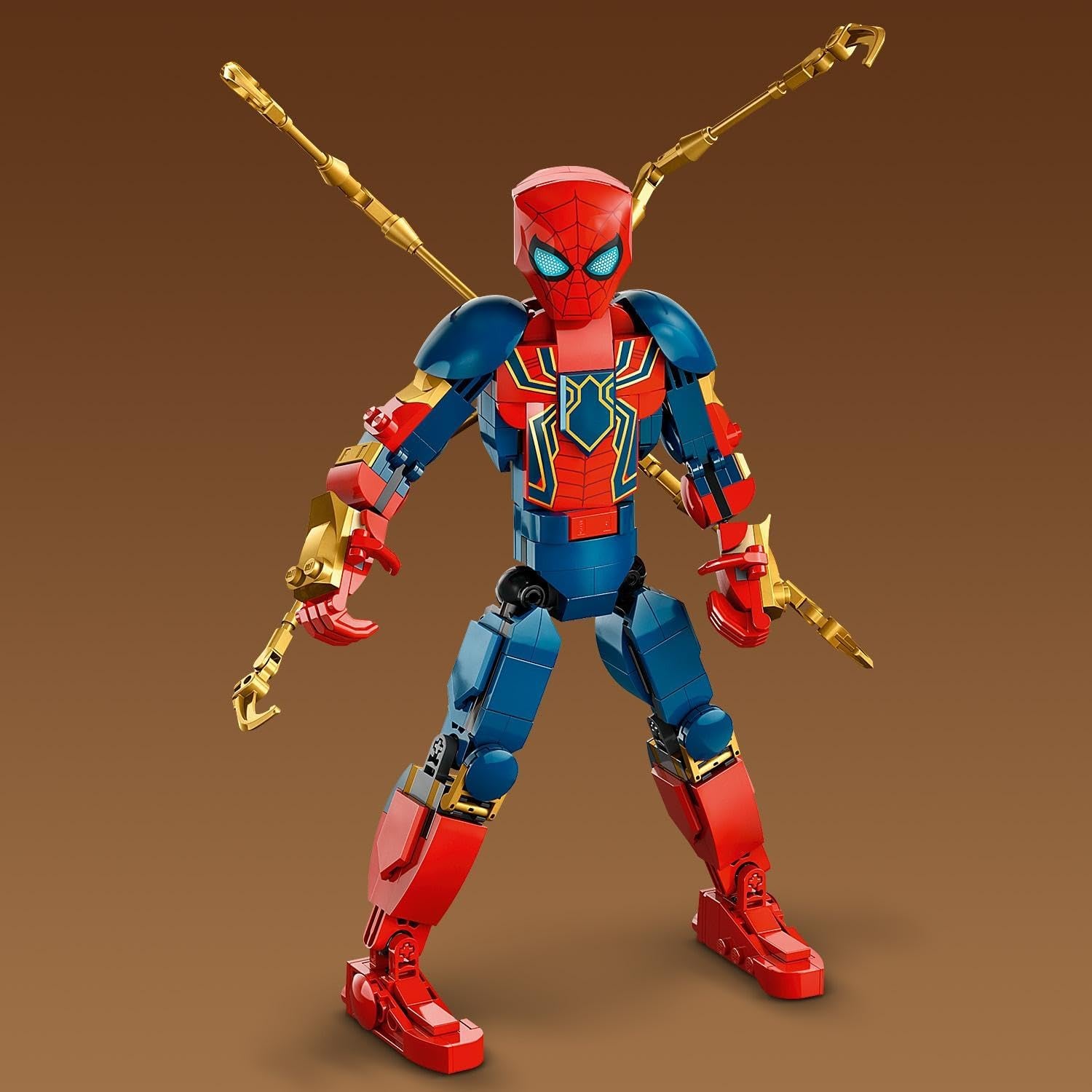 Stavebnice LEGO Marvel Iron Spider-Man Superhrdinská akční hračka pro děti 8+ Chlapci a dívky Sada brnění Sestavitelný model Avengers Tip na dárek pro filmové fanoušky Marvel 76298 Stavebnice Beuche den LEGO-Store