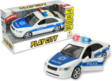 Policejní auto Macchina se světly a zvuky v měřítku 1:16, vícebarevné (65075) Bebe Toys Naty Shop