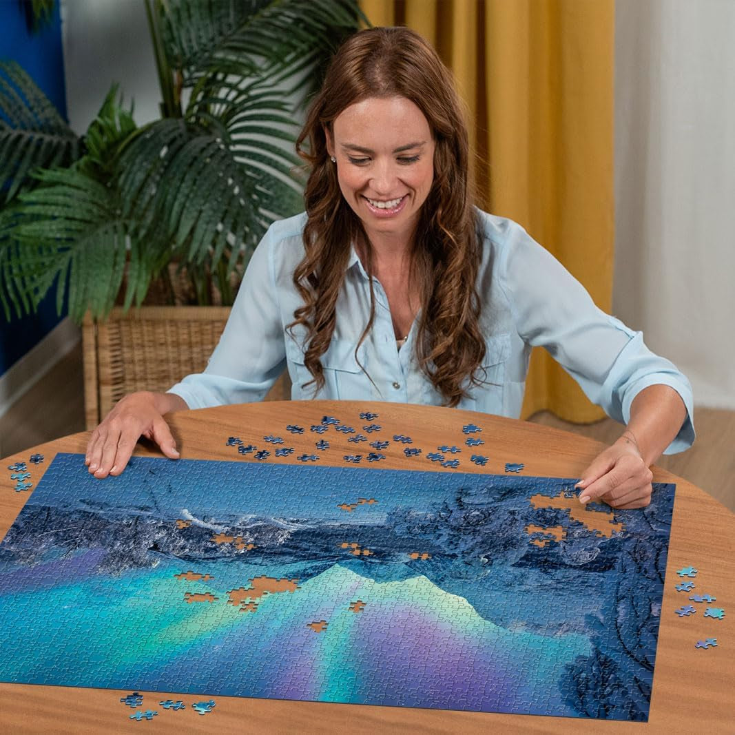 Ravensburger Puzzle 12000802 - Wenn Die Nordlichter Tanzen - 1500 dílkové puzzle pro dospělé ve věku 14+ Puzzle Naty Shop