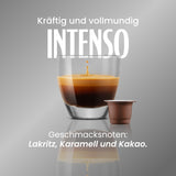 Caffè Vergnano 1882 - Èspresso Kompostierbare Kaffeekapseln, kompatibilní s Nespresso, Intenso (Intenso) - Packung Enthält 100 Kapseln