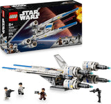 LEGO Star Wars 75399 Rebel U-Wing Starfighter – Hračka s funkcí oscilujících křídel a 3 minifigurkami včetně Cassiana Andora a figurky droida K-2SO – Dárek pro chlapce ve věku 8+ a fanoušky Andora 2. série Stavebnice Beuche den LEGO-Store Výchozí název