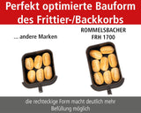 ROMMELSBACHER Horkovzdušná fritéza s okénkem FRH 1700, 10 programů, tichá Spotřebiče Naty Shop