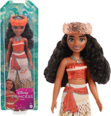 Mattel DISNEY Moana - Kloubová módní panenka s třpytivým outfitem, odnímatelnou čelenkou a náhrdelníkem, pro děti od 3 let, HPG68