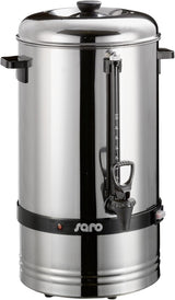 Kávovar Saro s kulatým filtrem - 6,75 l / 40 šálků - nerez - funkce spařování a udržování tepla - bezpečnostní kohoutek - průhledítko - 1,5 kW - model SAROMICA 6005