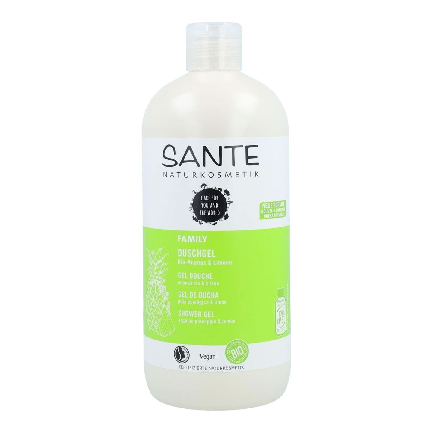 SANTE Natural Cosmetics Osvěžující sprchový gel s citrusovou vůní, 950 ml Sprcha a koupel Naty Shop 500 ml Ovocný, svěží