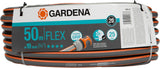 Hadice Gardena Comfort FLEX 19 mm (3/4 palce), 25 m: Flexibilní, rozměrově stabilní zahradní hadice s profilem Power-Grip, vyrobená z vysoce kvalitního spirálového materiálu, tlak při roztržení 25 barů, bez systémových součástí (18053-20)