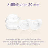 Lansinoh Stillhütchen 20 Mm (Größe 1), 2 Stück Inkl. Úložný box - Angenehmes Tragegefühl - Trotz Anlegeschwierigkeiten Weiter Stillen Příslušenství Jídlo a kojení Bebe Naty Shop