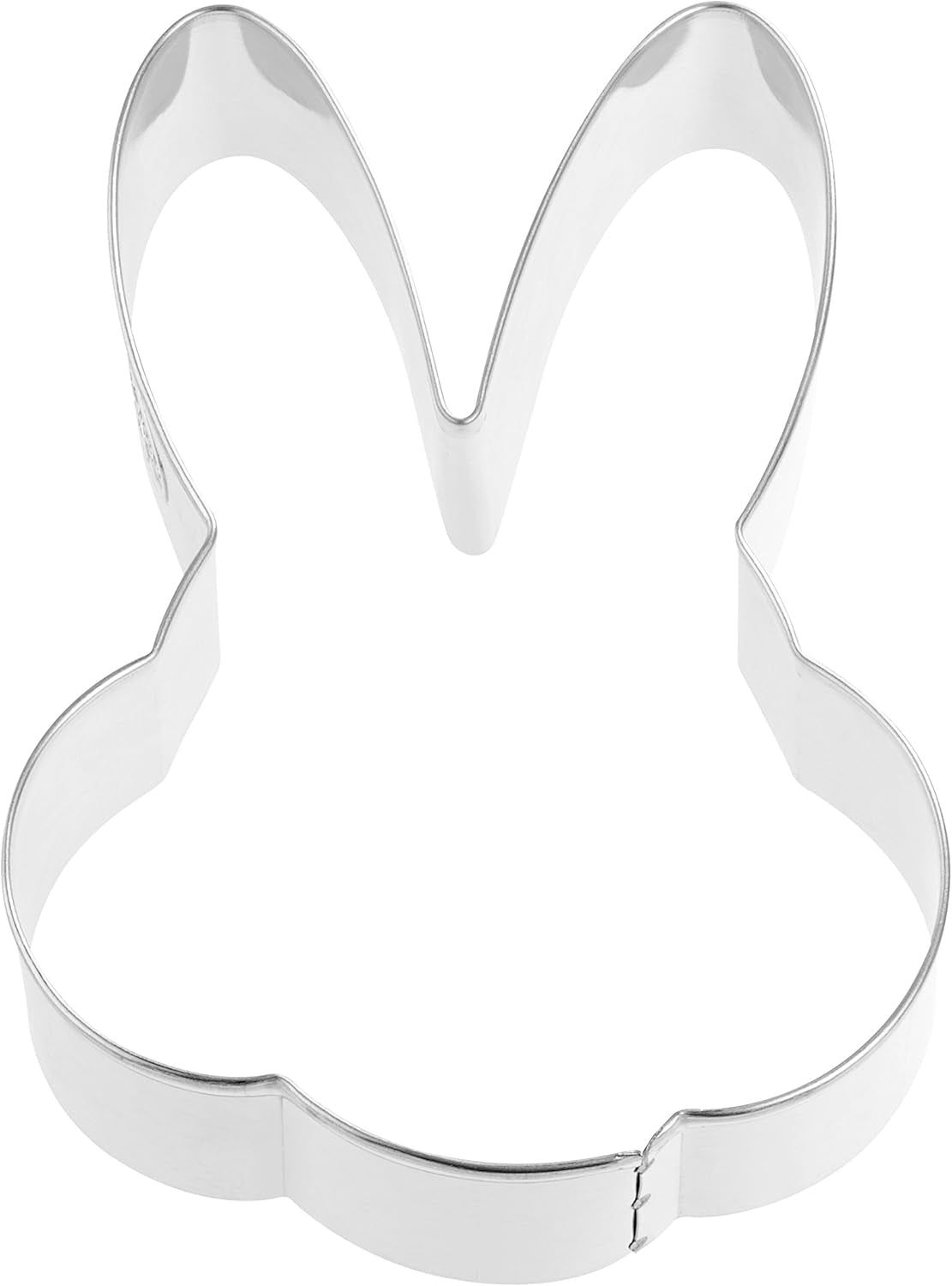 Oetker Forma na sušenky "Big Bunny Head", Forma na cukroví a sušenky řady "Golden Easter" (Barva: stříbrná), Množství: 1 kus
