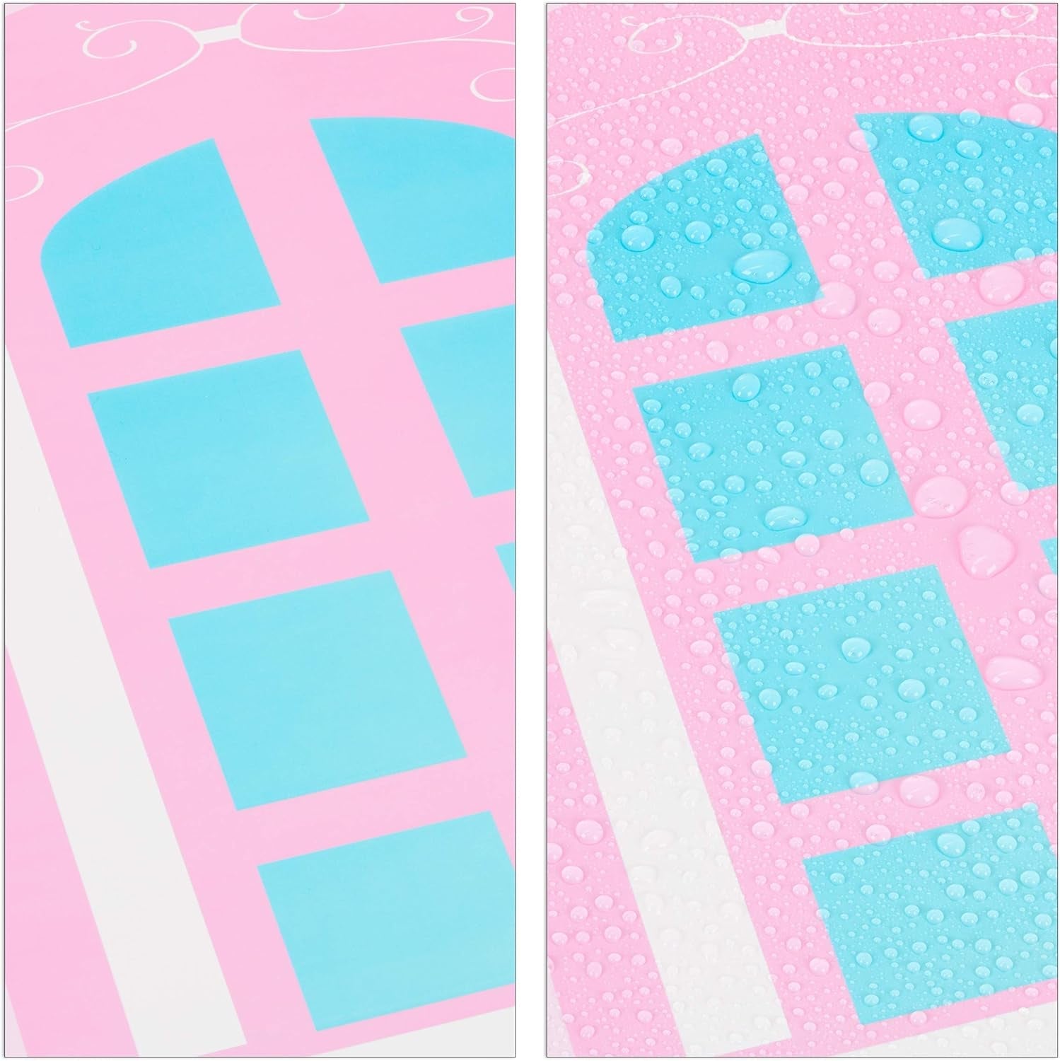 Modulová polička Relaxdays do dětského pokoje, design princess castle, plast, DIY skříňka s dvířky, HL: 128 x 110 x 37 cm, růžová